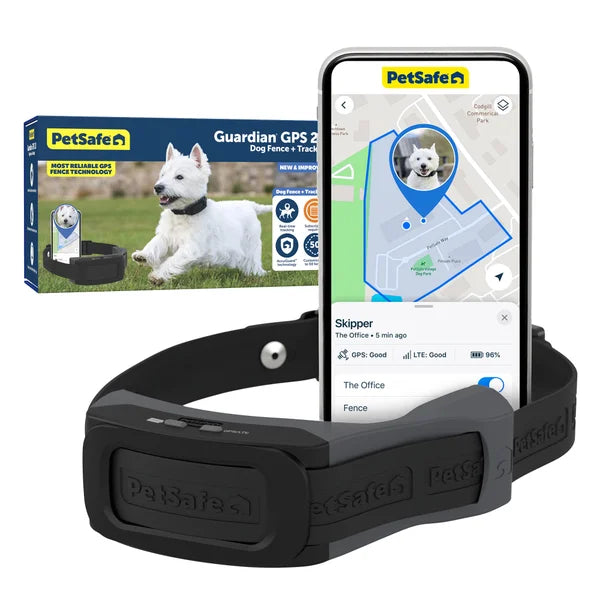 PetSafe Guardian GPS 2.0 Dog Fence + Tracking Collar, 2-Year Subscription