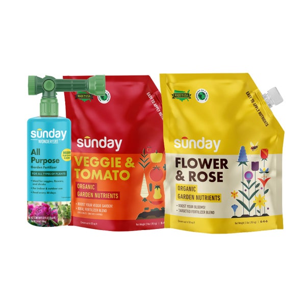 Sunday Vegetable and Flower Plant Food Garden Kit