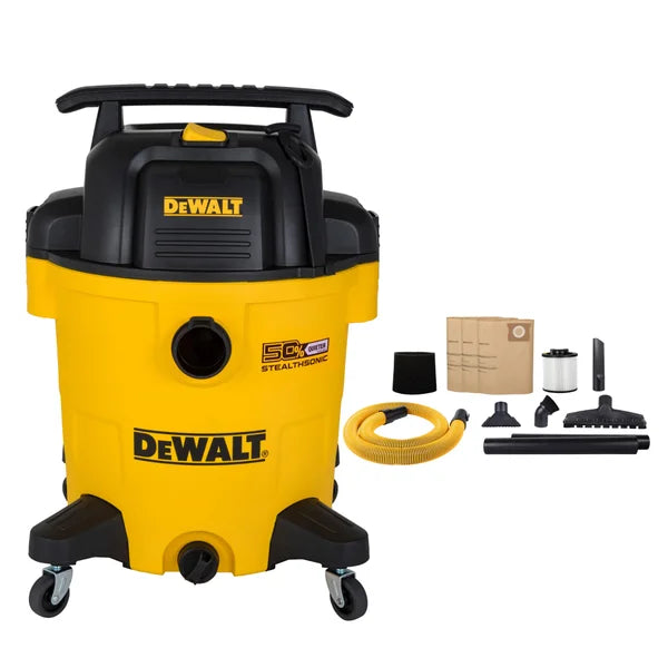DeWalt 12-Gallon 5.5 HP Stealthsonic Quiet Wet/Dry Vacuum