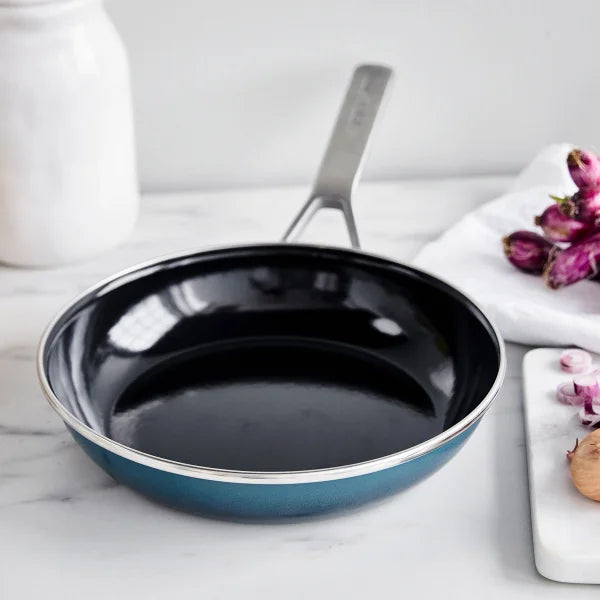 Merten & Storck Steel Core Enameled 9.5” Frypan
