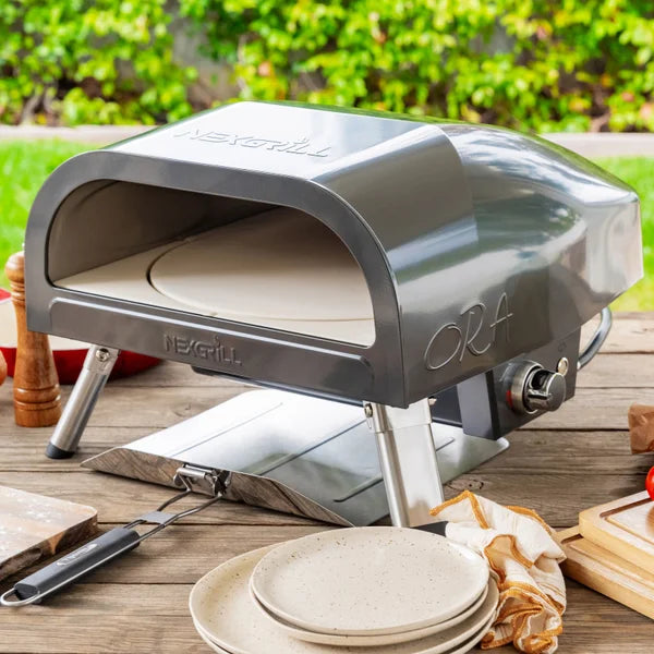 Nexgrill Ora 16” Pizza Oven with Auto-Rotating Pizza Stone
