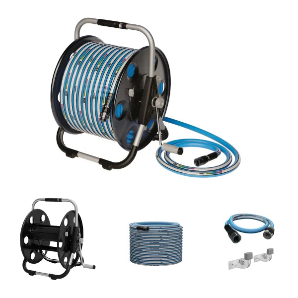 FITT Quantum Tech Metal Hose Reel Bundle