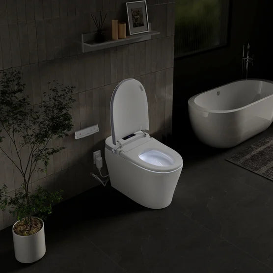 OVE Decors Monroe Dual-flush Hands-free Smart Bidet Toilet
