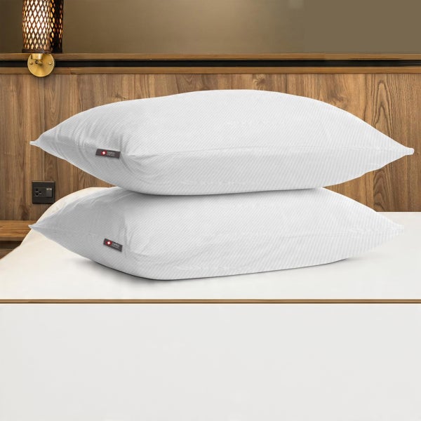 Swiss Comforts Embossed Tencel 2 Pack Pillow Protectors