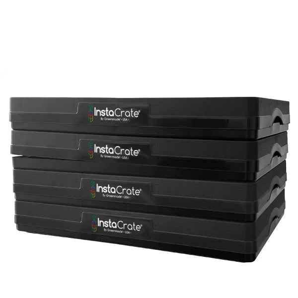 Greenmade InstaCrate Collapsible Storage Bin, 4-pack