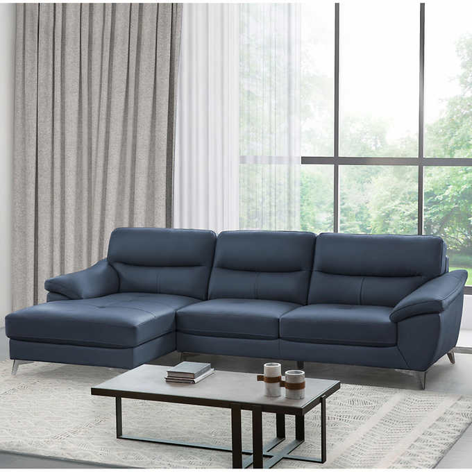 Cadence Leather Sectional
