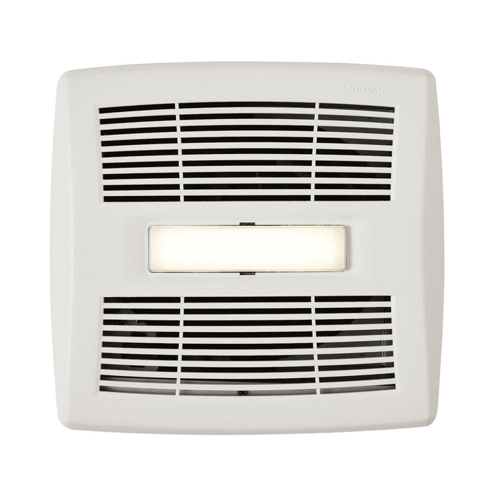 Ultra Quiet Humidity Sensing Bath Ventilation Fan with LED Light
