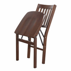 Solid Wood Folding Chair, 2-pack