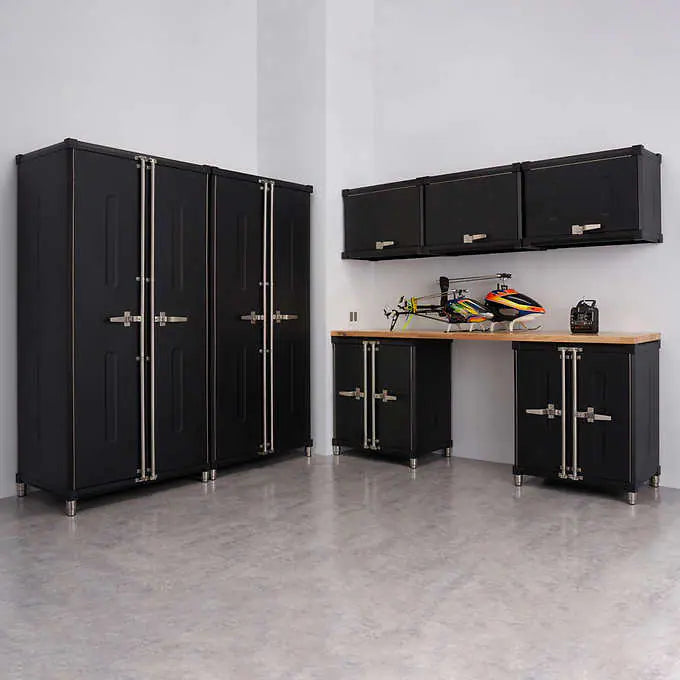 TRINITY PRO 8-piece Welded Garage Cabinet Set