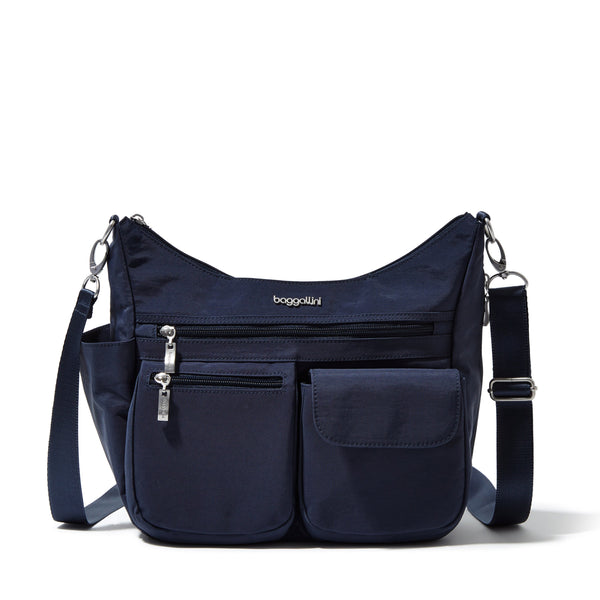 Modern Everywhere Hobo Crossbody Bag with Wristlet