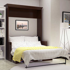 Bed & Room Porter Queen Portrait Wall Bed with Desk