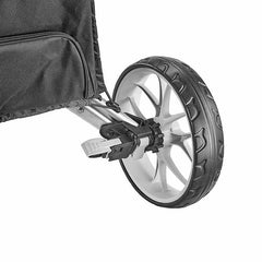 CaddyTek 3-wheel Golf Cart with Swivel Front Wheel