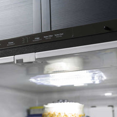 GE 21.0 cu. ft. Bottom-Freezer Refrigerator with LED Lighting and Advanced Water Filtration System