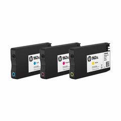 HP 962XL High Yield Ink Cartridge, Tri-Color Pack
