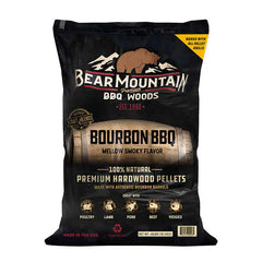 Bear Mountain BBQ Bourbon BBQ Pellets, 40 lb