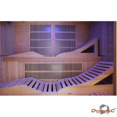 Dynamic Monaco 6-person with Ultra Low EMF FAR Infrared Sauna Heaters