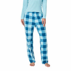 Eddie Bauer Ladies' 3-Piece Waffle Fleece Pajamas Set