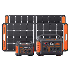 Jackery Explorer 290W and Explorer 880W Solar Generator Kit