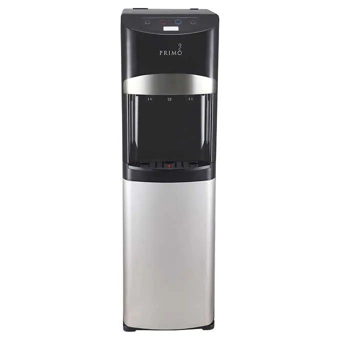 Electronic Control Black & Stainless Steel Bottom Load Water Cooler