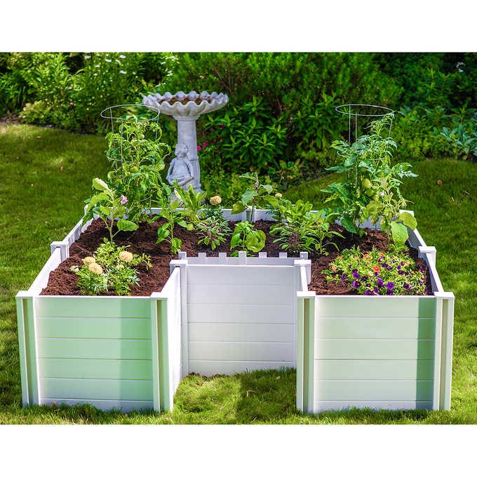 Vita Keyhole 6' x 6' Composting Garden Bed