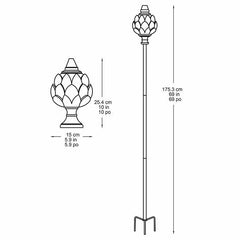 Patio Torch Set, 2-pack