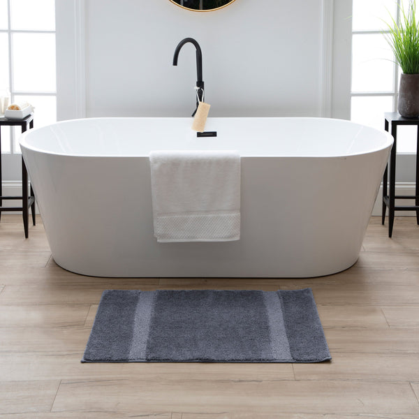 Double Stripe Bath Rug