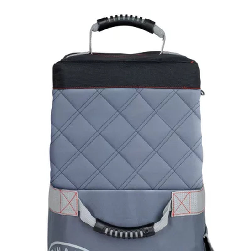 E-Z up Deluxe Wide-Trax Roller Bag, 15' (Gray with Black Accents)