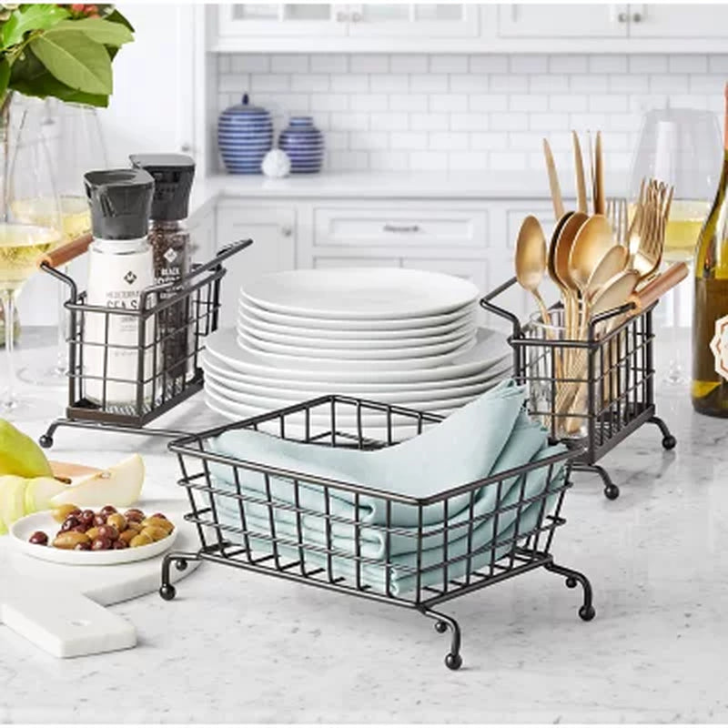 Member'S Mark Buffet Caddy with Removable Baskets