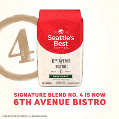 Seattle'S Best Coffee 6Th Avenue Bistro Ground Coffee (32 Oz.)