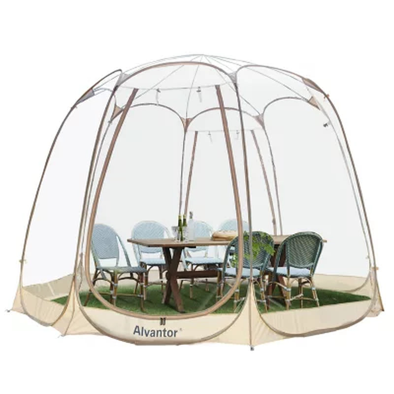 Alvantor Bubble Tent Pop up Gazebo 12' X 12' Camping Tent