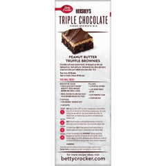 Betty Crocker Hershey’S Fudge Brownie Mix, Triple Chocolate (20 Oz., 4 Pk.)