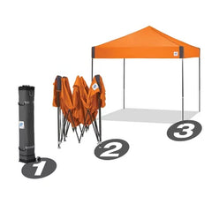E-Z up Pyramid™ Instant Shelter Canopy, 10' X 10'