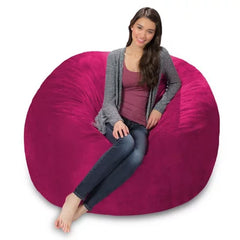 Comfy Sacks 5' Memory Foam Bean Bag Chair, Assorted Colors