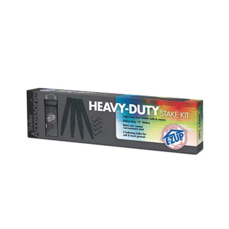 E-Z up Heavy Duty Stake Kit, 4 Pack