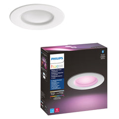 Hue White and Color Ambiance Recessed Downlight 5" to 6" 3-Pack