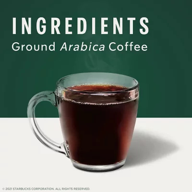 Starbucks Decaf Medium Roast K-Cup Coffee Pods, House Blend (72 Ct.)