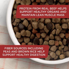 Rachael Ray Nutrish Dry Dog Food, Real Beef, Pea & Brown Rice Recipe (50 Lbs.)