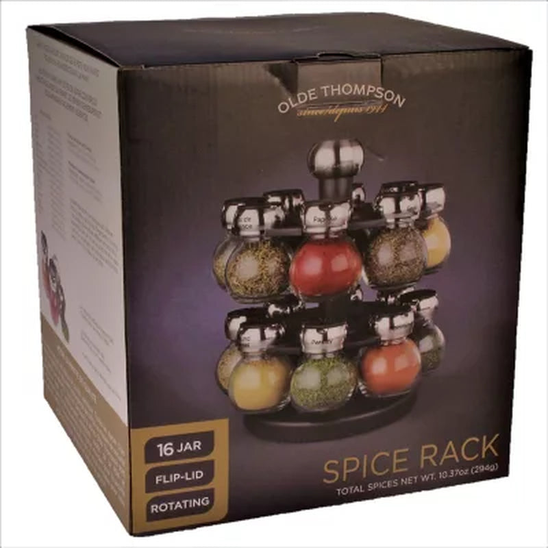 Olde Thompson Spice Rack with Spices