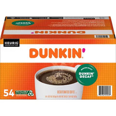 Dunkin' Donuts Decaf Coffee K-Cups, Medium Roast (54 Ct.)
