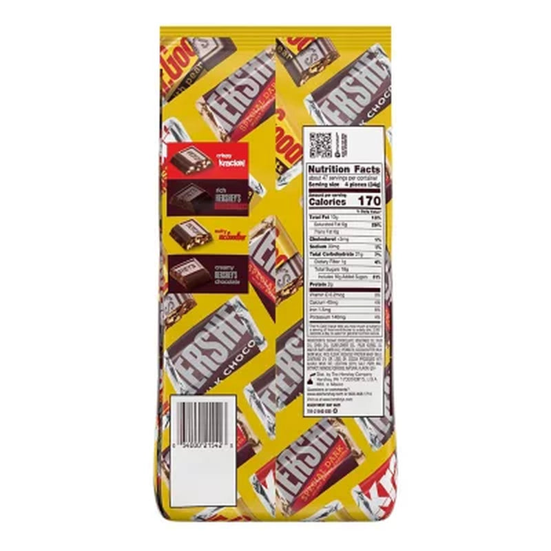 HERSHEY'S Miniatures Assorted Chocolate Candy (180 Pcs)