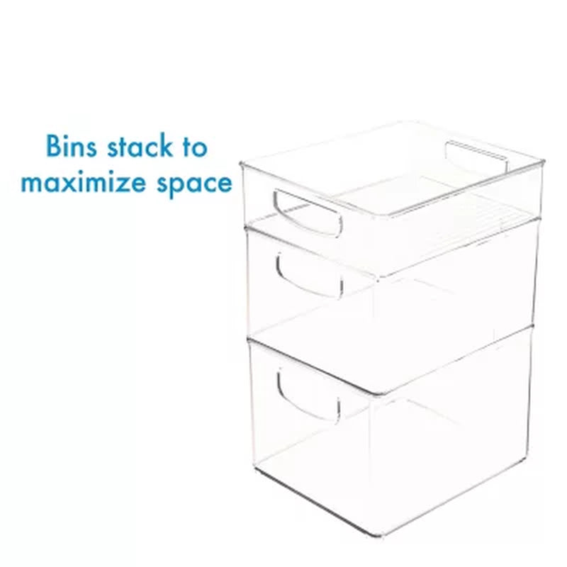 Idesign 10-Piece Fridge + Freeze Storage Bin Starter Set