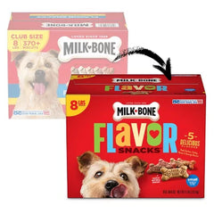 Milk-Bone Flavor Snacks Small Crunchy Dog Biscuits (128 Oz.)