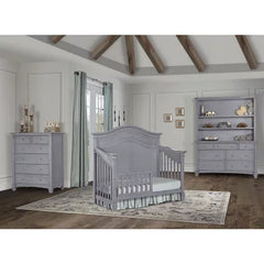 Evolur Cheyenne 5-In-1 Convertible Crib (Choose Your Color)