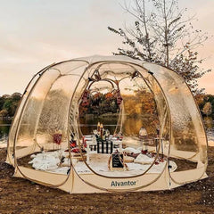 Alvantor Bubble Tent Pop up Gazebo 15' X 15' Camping Tent