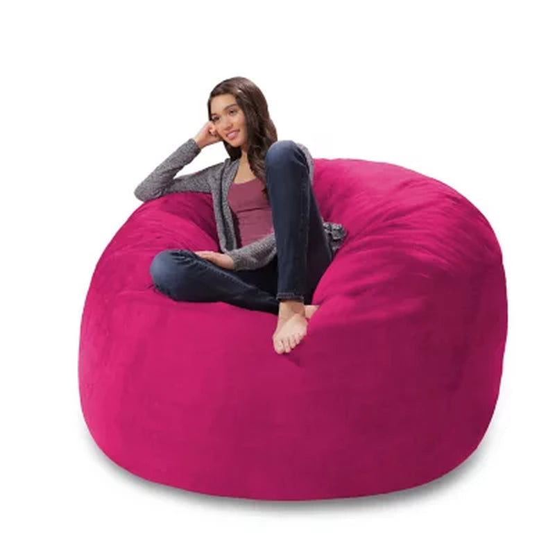 Comfy Sacks 5' Memory Foam Bean Bag Chair, Assorted Colors