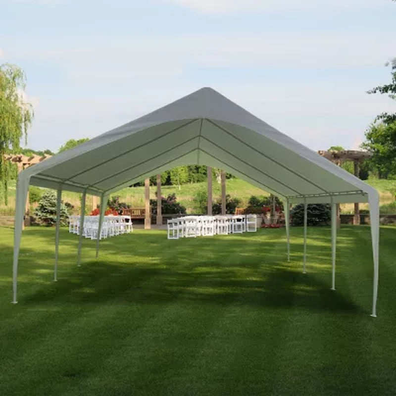 Event Party Tent 20' X 20' Outdoor Party Shelter with Party Enclosure Sidewall Kit