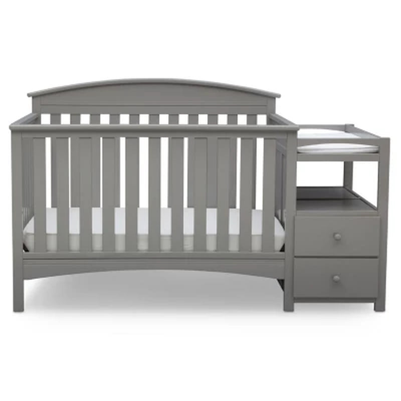 Delta Children Abby Convertible Crib 'N' Changer (Choose Your Color)