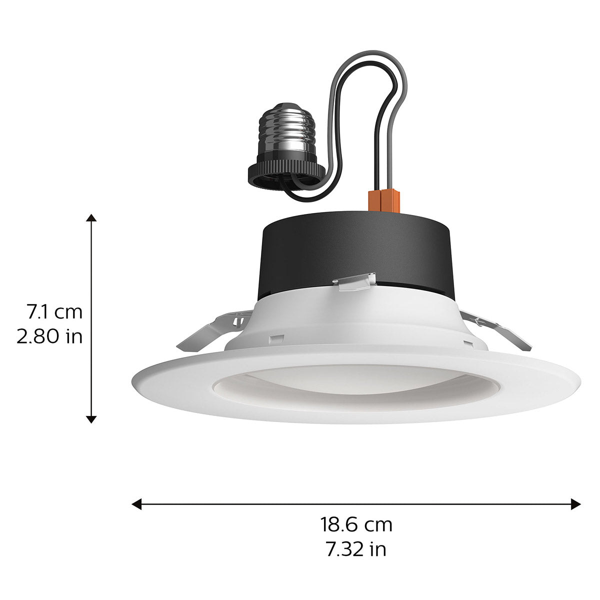 Hue White and Color Ambiance Recessed Downlight 5" to 6" 3-Pack