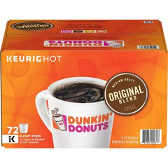 Dunkin' Donuts Medium Roast K-Cup Coffee Pods, Original Blend (72 Ct.)