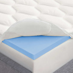 Novaform Plush Pillowtop 4" Memory Foam Mattress Topper